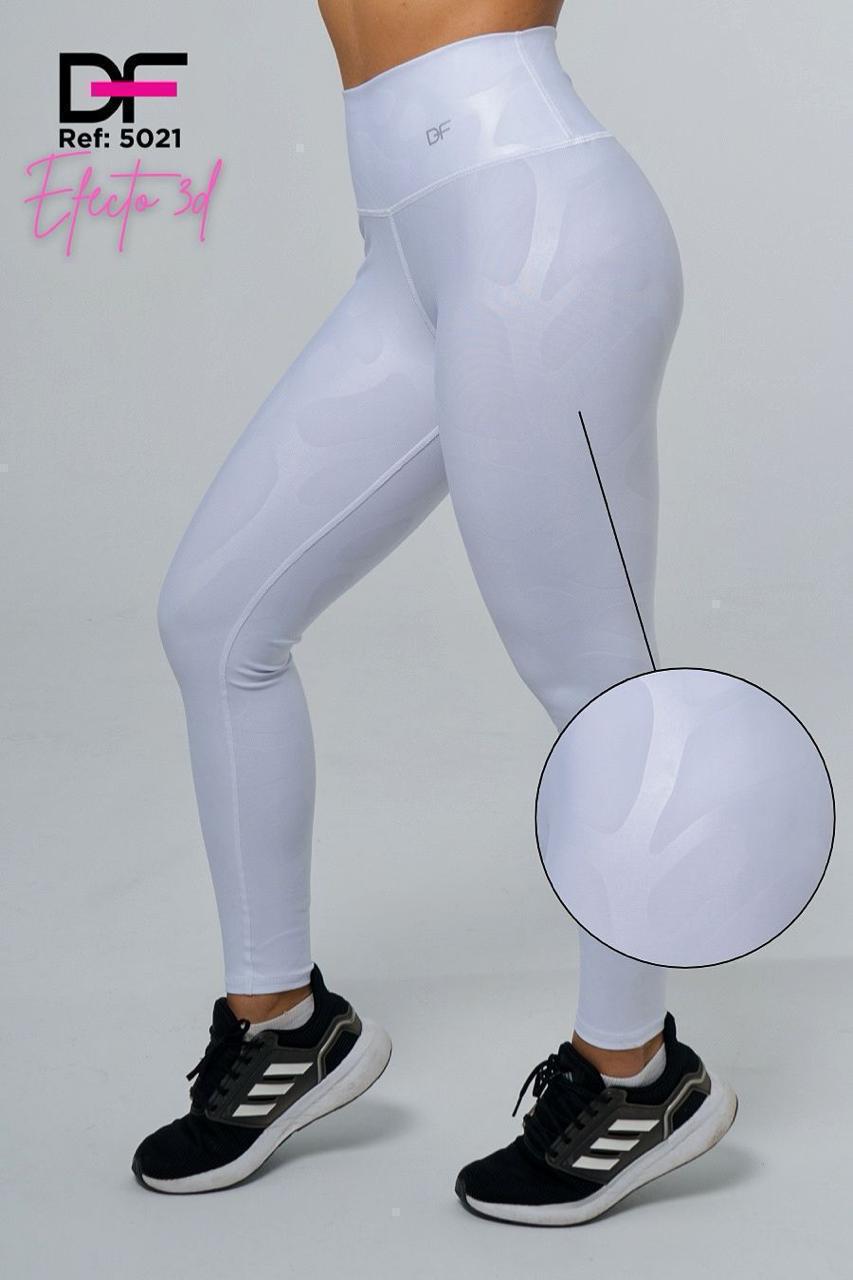 LEGGINS 3D BLANCO