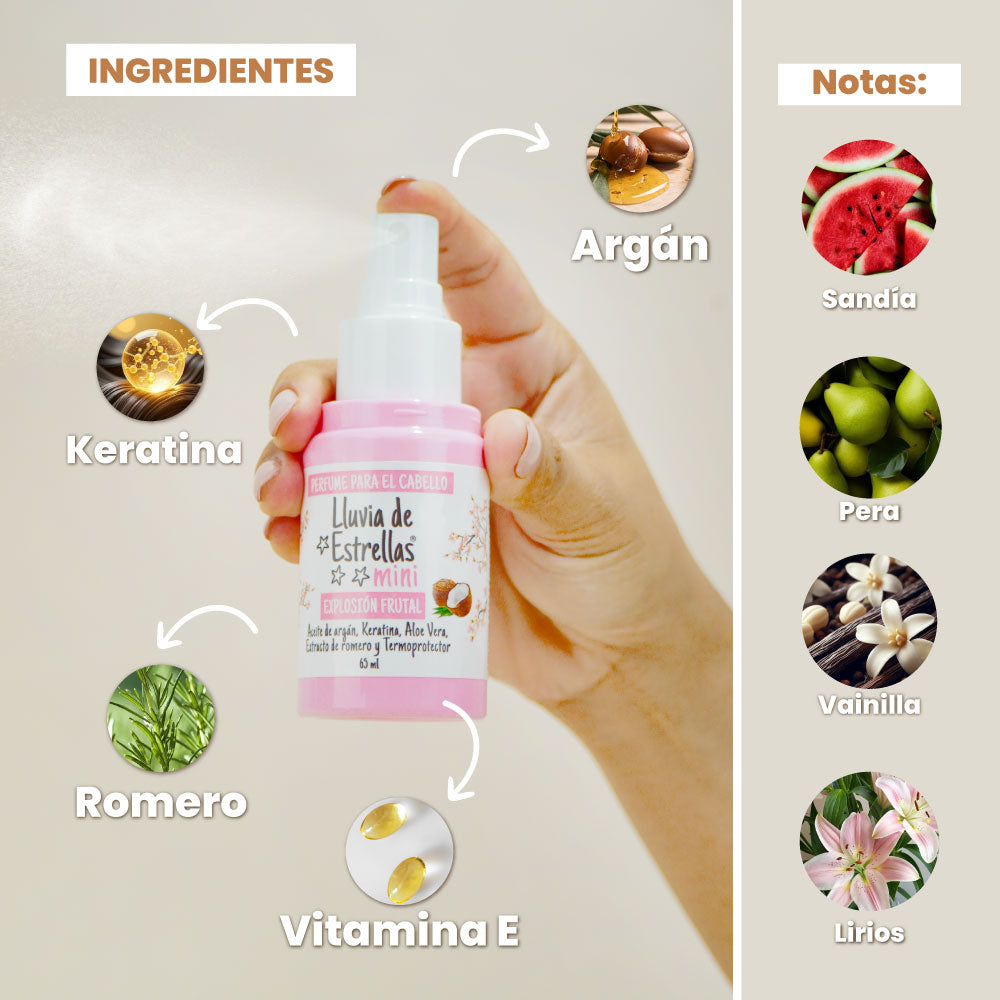 Perfume Cabello Mini Explosion Frutal