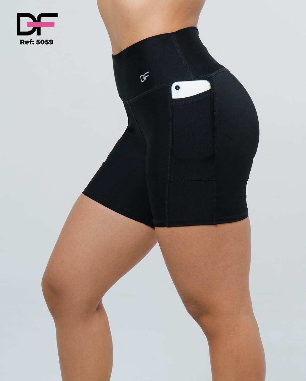 Shorts Unicolor Bolsillo