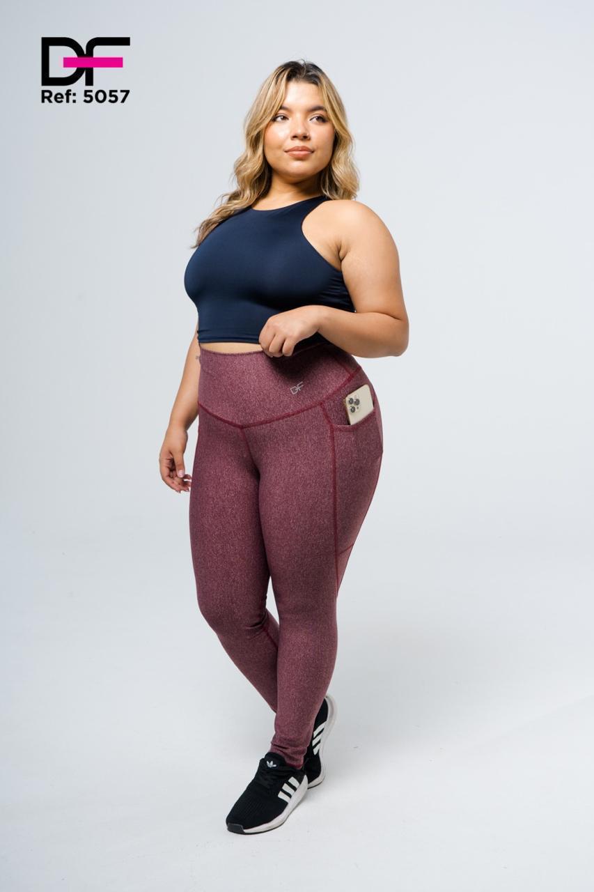 Leggins Unicolor Plus Bolsillo