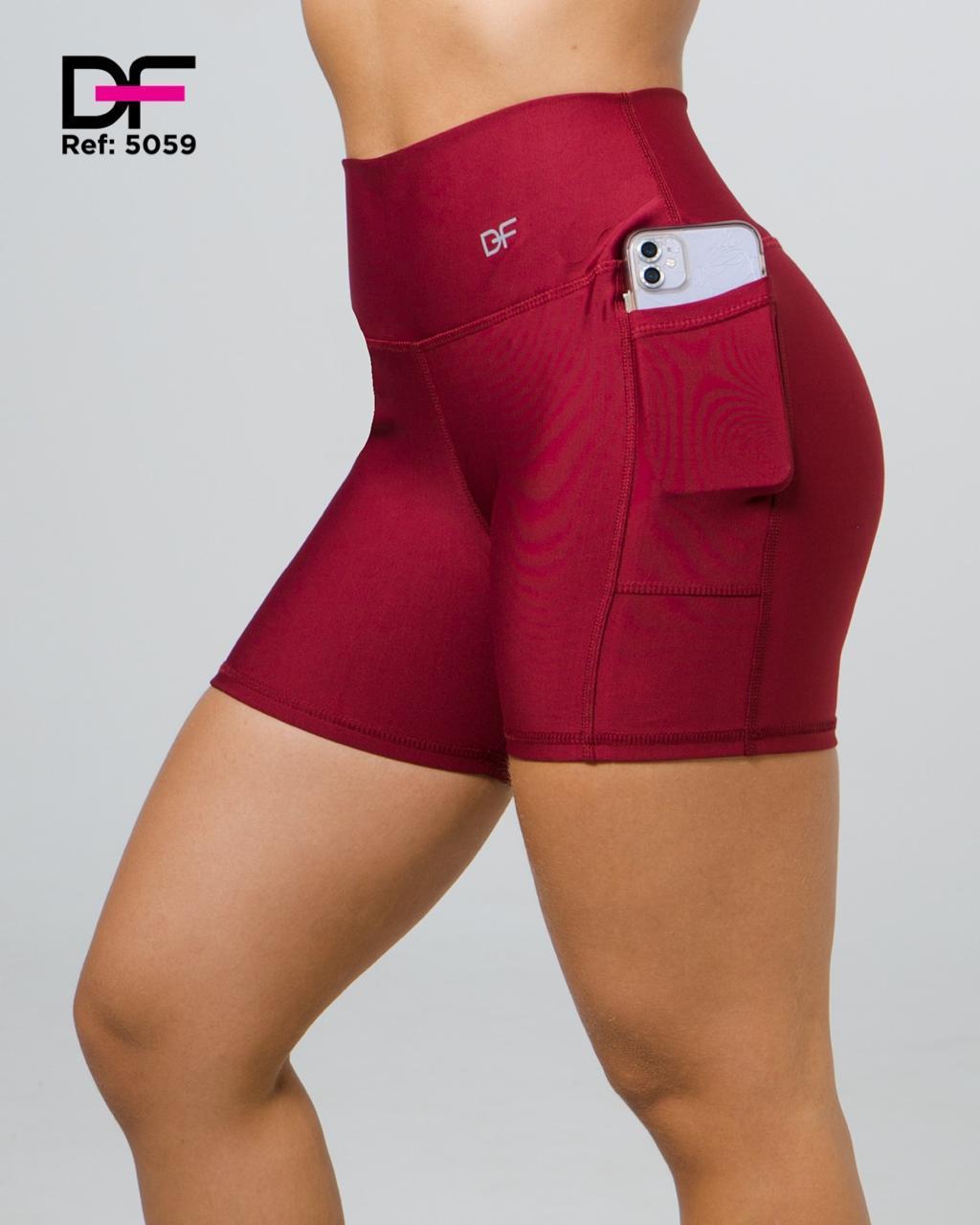 Shorts Unicolor Bolsillo