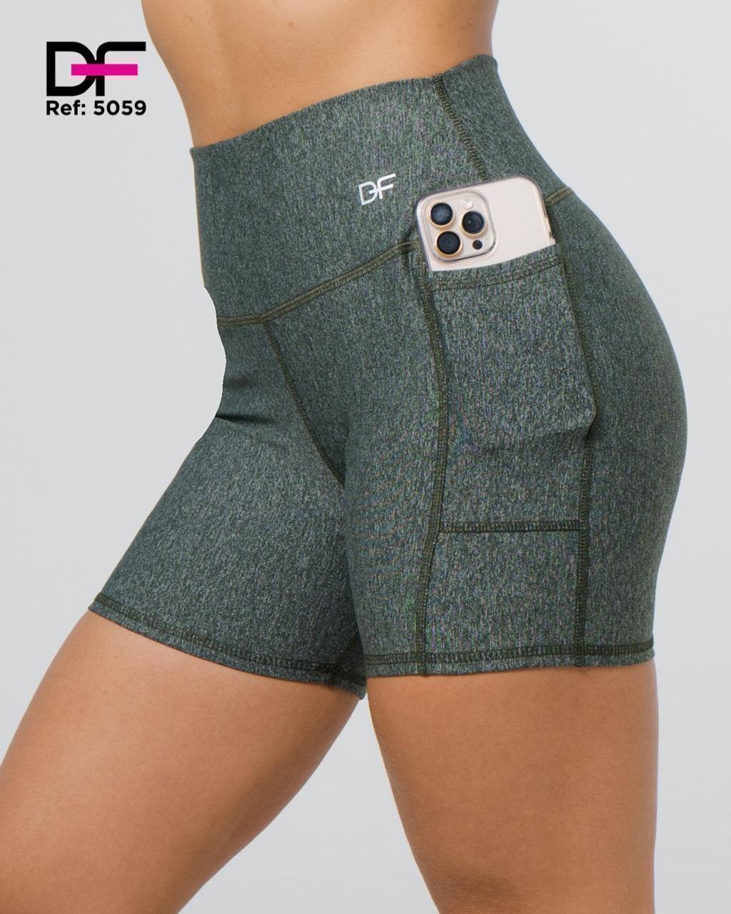 Shorts Unicolor Bolsillo